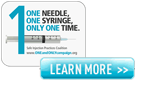 One Needle One Syringe Only One Time